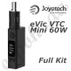 Joyetech eVic VTwo Mini 60W Full Kit 0mAh sada černá 1ks