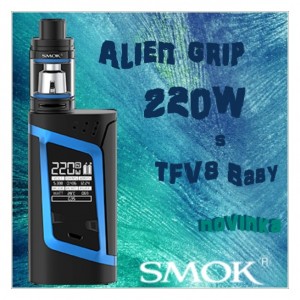 SMOK Alien 220W kompletní set s TFV8 Baby modrý