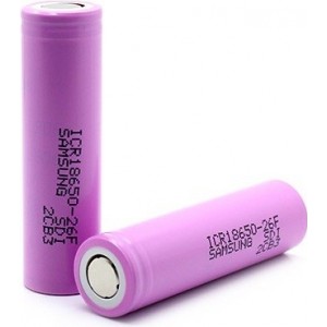 baterie Samsung 18650 2600mAh