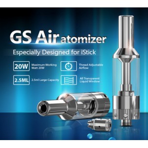 iSmoka-Eleaf GS AIR clearomizer 2,5ml Silver