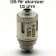 iSmoka-Eleaf GS AIR clearomizer 2,5ml Silver